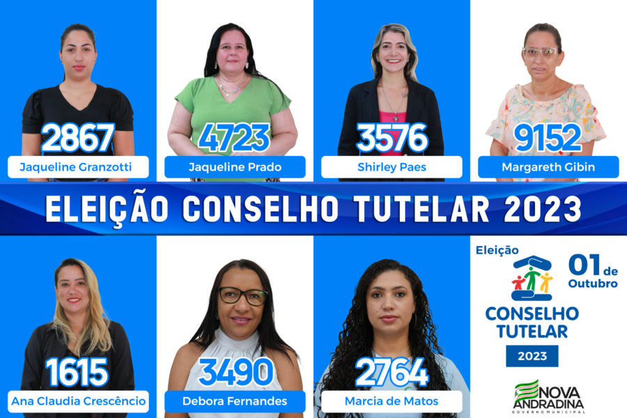 Center candidatas conselho tutelar