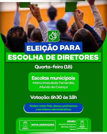 Left or right eleic a o de diretores