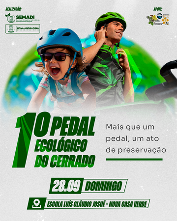 Left or right 1 pedal ecolo gico do cerrado oficial 