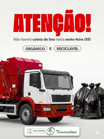 Left or right comunicado coleta de lixo